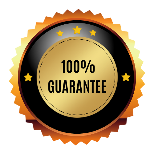 100% guarantee